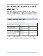 Предварительный просмотр 161 страницы Malibu Boats Wakesetter 247 LSV Owner'S Manual