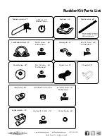 Malibu Kayaks Rudder Kit Installation Instructions Manual preview