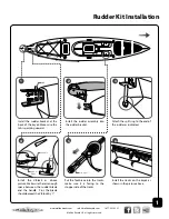 Preview for 3 page of Malibu Kayaks Rudder Kit Installation Instructions Manual