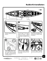 Preview for 4 page of Malibu Kayaks Rudder Kit Installation Instructions Manual