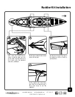 Preview for 6 page of Malibu Kayaks Rudder Kit Installation Instructions Manual