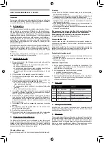 Preview for 2 page of Malina Safety CleanAIR CA-1 User Manual