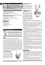 Preview for 54 page of Malina Safety CleanAIR CA-40 User Manual