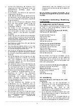 Preview for 8 page of Malina Safety CleanAIR Pressure Operating Instructions Manual