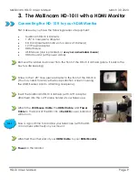 Preview for 12 page of MallinCam HD-10 II User Manual