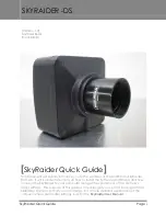 Preview for 1 page of MallinCam SKYRAIDER-DS Quick Manual