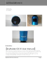 Preview for 1 page of MallinCam SkyRaider DS10 User Manual