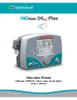 Mallinckrodt INOMAX DSir Plus Operation Manual предпросмотр