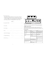 Preview for 2 page of Malloca DZ - 7372 User Handbook