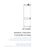 Malloca MF-246EBI Operation Instruction Manual preview