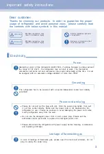 Preview for 3 page of Malloca MF-246EBI Operation Instruction Manual