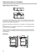 Preview for 13 page of Malloca MH-02I N Operating And Installation Instructions