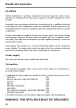 Preview for 68 page of Malloca MH-20I Operating And Installation Instructions