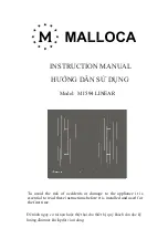 Preview for 1 page of Malloca MI 594 LINEAR Instruction Manual