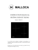 Preview for 1 page of Malloca MIR 593 Instruction Manual