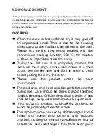 Preview for 2 page of Malloca MOV-65DE User Manual