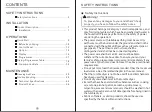 Preview for 2 page of Malloca MTD-010SIL Instruction Manual