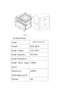 Preview for 9 page of Malloca MW-40CP User Manual