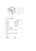 Preview for 23 page of Malloca MW-40CP User Manual