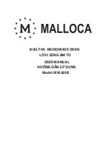 Malloca MW-820B Instruction Manual preview