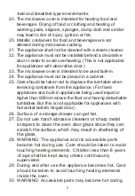 Preview for 7 page of Malloca MW-925BF User Manual