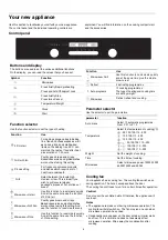 Preview for 8 page of Malloca MW-944TF User Manual