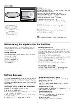 Preview for 9 page of Malloca MW-944TF User Manual