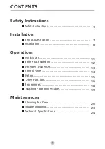 Preview for 2 page of Malloca MWAFS3207SL User Manual