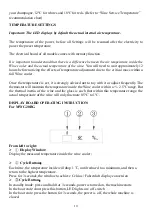 Предварительный просмотр 11 страницы Malloca MWC-180BG User Manual