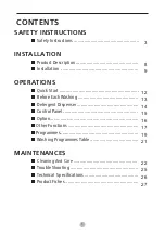 Preview for 2 page of Malloca MWM-09SIL Manual