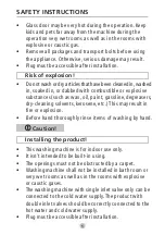 Preview for 6 page of Malloca MWM-09SIL Manual