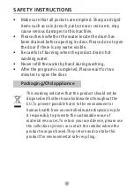 Preview for 8 page of Malloca MWM-09SIL Manual