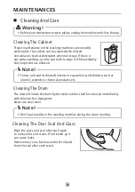 Preview for 23 page of Malloca MWM-09SIL Manual