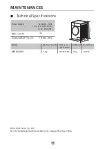 Preview for 27 page of Malloca MWM-09SIL Manual