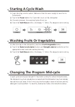 Preview for 17 page of Malloca WQP6-890F3 Instruction Manual