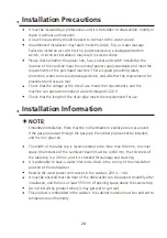 Preview for 24 page of Malloca WQP6-890F3 Instruction Manual