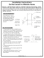 Preview for 5 page of Malm Fireplaces Fire Drum GF-2 Assembly And Installation Instructions Manual