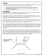 Preview for 3 page of Malm Fireplaces Gas Carousel Assembly And Installation Instructions Manual