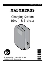 Malmbergs 24 800 16 Instruction Manual preview