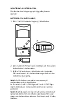 Предварительный просмотр 4 страницы Malmbergs 53 383 85 Manual