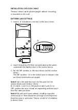 Предварительный просмотр 12 страницы Malmbergs 53 383 85 Manual