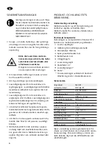 Предварительный просмотр 6 страницы Malmbergs 99 160 75 Instruction Manual