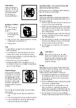 Предварительный просмотр 7 страницы Malmbergs 99 160 75 Instruction Manual