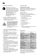 Предварительный просмотр 9 страницы Malmbergs 99 160 75 Instruction Manual