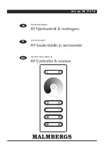 Malmbergs 99 170 16 Instruction Manual предпросмотр