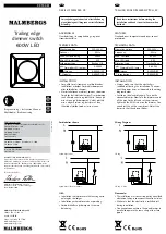 Malmbergs 99 190 51 Instruction Manual предпросмотр