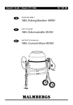 Предварительный просмотр 1 страницы Malmbergs 99 199 08 Instruction Manual