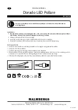 Preview for 1 page of Malmbergs 99 740 56 Instruction Manual