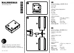 Preview for 1 page of Malmbergs 99 751 40 Instruction Manual