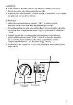 Предварительный просмотр 7 страницы Malmbergs 99 870 07-08 Instruction Manual